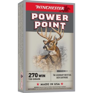 In Stock: Winchester Power Point 270 Winchester Ammo 150 Grain Jacketed Soft Point 200rounds - Ammunition | Glock Auto Switches