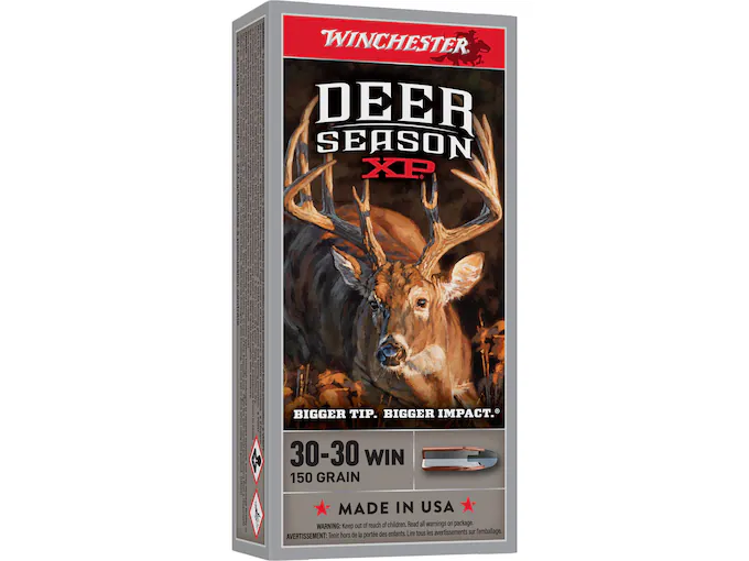 Authentic Winchester Deer Season XP 30-30 Winchester Ammo 150 Grain Winchester Extreme Point Polymer Tip 200rounds15 Authentic Winchester Deer Season XP 30-30 Winchester Ammo 150 Grain Winchester Extreme Point Polymer Tip 200rounds15 - Ammunition - Glock Auto Switches