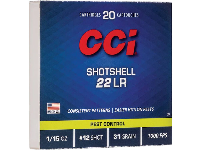 Buy CCI Shotshell 22LR Ammo 31 Grain Lead Shot Buy CCI Shotshell 22LR Ammo 31 Grain Lead Shot - Handguns - Glock Auto Switches