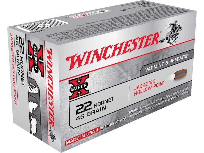 Order Winchester Super X 22 Hornet Ammo 46 Grain Jacketed Hollow Point 200 rounds Online Order Winchester Super X 22 Hornet Ammo 46 Grain Jacketed Hollow Point 200 rounds Online - Ammunition - Glock Auto Switches