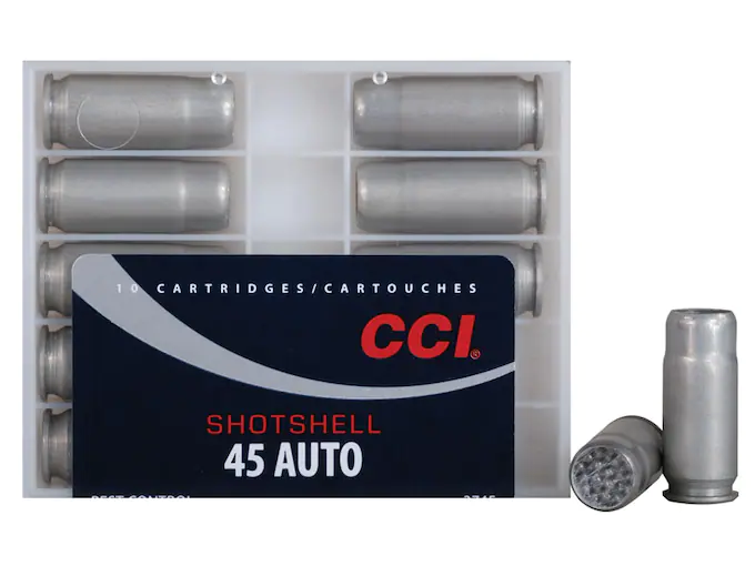 Real CCI Shotshell 45 ACP Ammo 120 Grain Lead Shot 200 rounds Real CCI Shotshell 45 ACP Ammo 120 Grain Lead Shot 200 rounds - Handguns - Glock Auto Switches