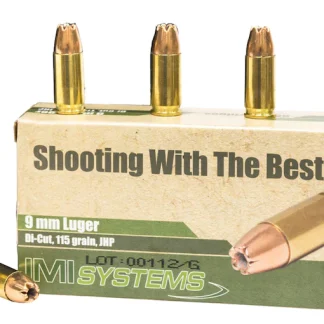 IMI 9mm Luger Ammo 115 Grain Jacketed Hollow Point - Colored Switches | Glock Auto Switches