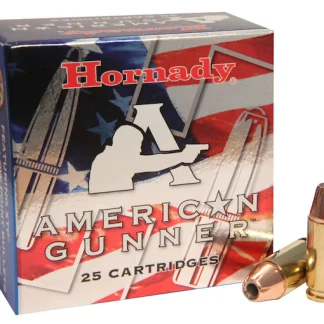 Hornady American Gunner 9mm Luger +P Ammo 124 Grain Hornady XTP Jacketed Hollow Point 500 rounds - Colored Switches | Glock Auto Switches